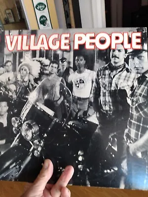 VILLAGE PEOPLE ENTIRE BAND SIGNED Autographed  RECORD Album  • $95