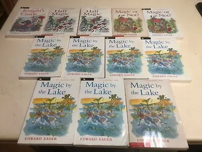 Edward Eager 12 Book Lot Tales Of Magic By The Lake Half Magic Knights Castle • $10.17
