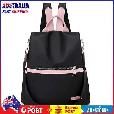 $17.54 • Buy Fashion Women Contrast Color Knapsack Casual Travel Anti-theft Messenger Bag