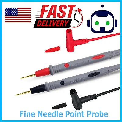 $6.95 • Buy Multimeter Voltmeter Cable Thin Needle Tester Unique Probe Test Lead Cord