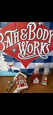 £13.50 • Buy Bath And Body Works Christmas Pocketbac Holder Gingerbread 2 Hand Sanitiser New