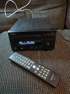£39.99 • Buy Denon RCD-M37DAB - CD Player - USB - DAB/FM - Hi-Fi With Remote Control