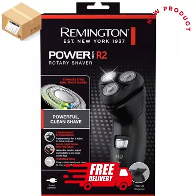 NEW REMINGTON R2 Electric Mens Rotary Shaver Razor Washable Head Pop Up Trimmer • $55