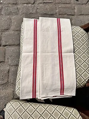 £22 • Buy 2 French Linen Vintage Tea Towels