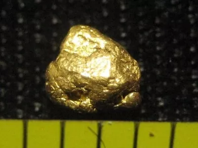 .34 GRAM California Gold Nugget-Sierra Nevada Gold Specimen Jem. Purity 90% + • $29