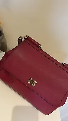 £350 • Buy Dolce & Gabbana Large Sicily Shoulder Bag 