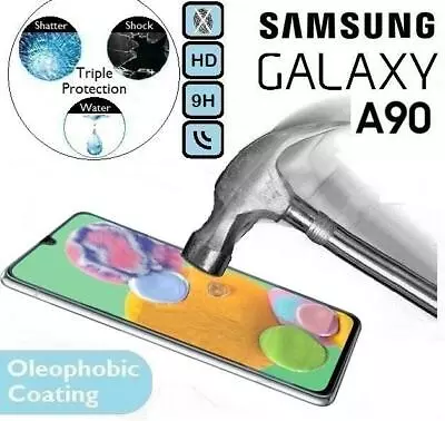 100% Genuine Tempered Glass Screen Protector SM-A908B For Samsung Galaxy A90 5G • £2.65