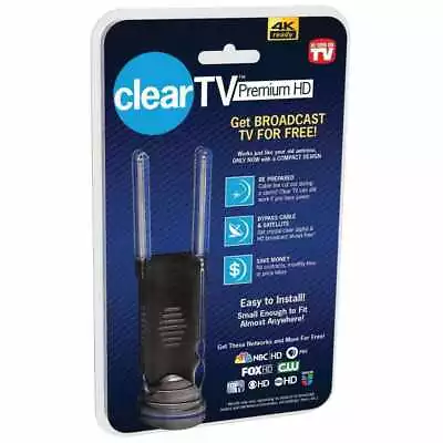 Clear TV Premium HD Digital Antenna 4K Ready Free TV As Seen On TV Brand New • $7.99