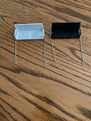 Miniature 1/24 Porch Swing In Black Or White For Dollhouse • $16.99