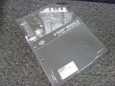 $87.56 • Buy 2014 Harley Davidson VRSCF V-Rod Muscle Motorcycle Parts Catalog Manual