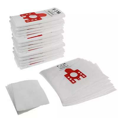 £10.49 • Buy 20 X Vacuum Cleaner Hoover Dust Bags & Filters For Miele C1 C2 Complete FJM Type
