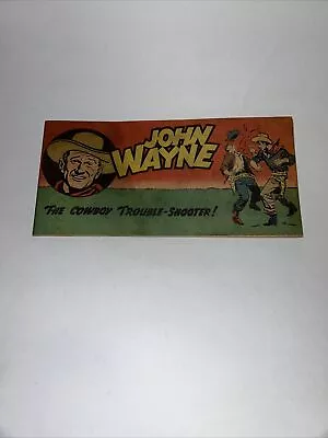 GIVEAWAY John Wayne Toby Comics 1950 • $30