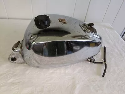 Vintage Bobber Chopper Motorcycle Gas Fuel Tank Gas Tank Chromed • $90