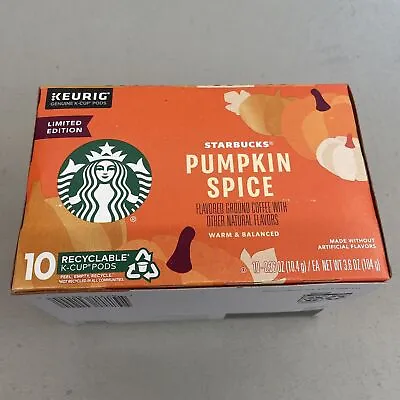 $11.99 • Buy Limited Edition Keurig Starbucks Coffee Pumpkin Spice/fall.. K-cup Pods You Pick