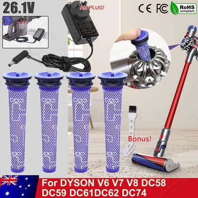 Battery Charger For Dyson V6 V7 V8 Absolute Animal Motorhead DC58 DC59 SV03 SV04 • $13.95