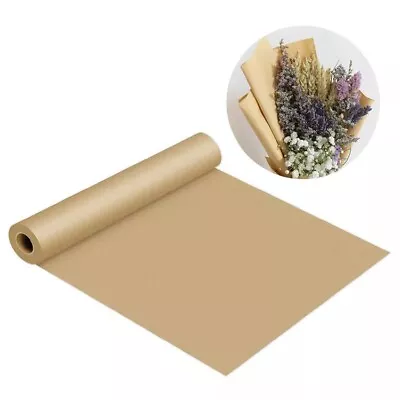 Kraft Paper 90gsm Wrapping Craft 900mm Brown Paper Roll • £7.39