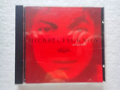 MICHAEL JACKSON - Invincible CD 2001 - Rare RED Cover - Excellent • $9