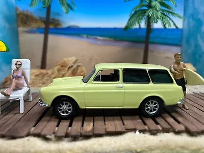 1966 Volkswagen Type 3 Squareback Wagon Rare 1/64 Scale Loose • $11.99