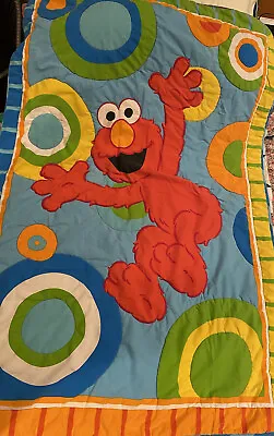 Sesame Street Elmo & Friends Blanket Pillowcase W/Multi Characters Multi-color • $19.99