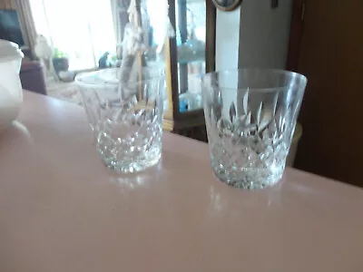 Waterford Lismore 3 1/2  Old Fashioned Tumblers (2) • $55