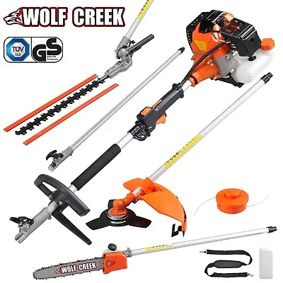 £179.95 • Buy Petrol Garden MULTI TOOL 5 In 1 Grass & Hedge Trimmer Strimmer Pole Saw 