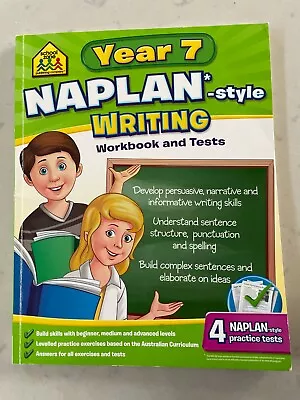 YEAR 7 NAPLAN Style WRITING Workbook And Tests • $6