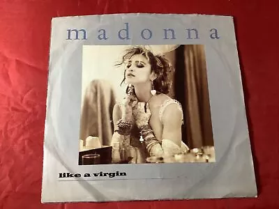 Madonna Like A Virgin / Stay  7  45 Vinyl Record  Very Good • $10