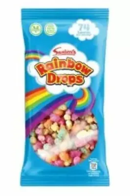 Swizzel Rainbow Drops  10g / 32g Bags Vegan Sweets • £4.95