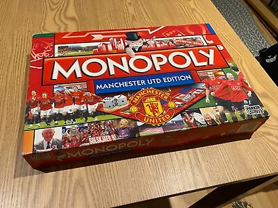 RARE 2009 Monopoly Manchester United Utd Edition New Contents Sealed Collectors • £10