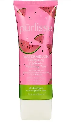 Purlisse Watermelon Energizing 2 Minute Polishing Peel - 2.5 Fl Oz • $9.90