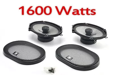 FORD  5 X7   PAIR 1600 WattsTOTAL POWER CAR DOOR SHELF SPEAKERS AMAZING • £29.74