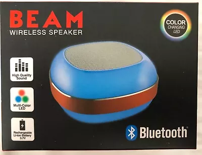 Brass Jaxx Beam Bluetooth Portable  LED Speaker Rechargeable • $5.23