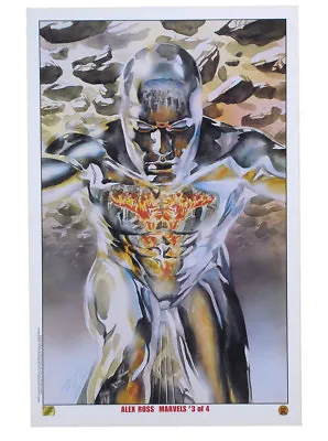 Alex Ross Silver Surfer Lithograph Marvels #3 Herald Of Galactus Marvel Comics • $9.99