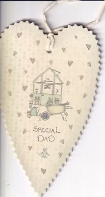 East Of India Card Gift Tag Gardening Special Dad • £2.50