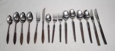 Vintage MCM Misc Canoe SS Silverware (6) Ekco Eterna & (9) EPIC Japan Pieces • $29.99