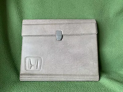 HONDA Car Owners Hand Book Document Wallet Holder  Vintage Old Style Rare - READ • £24.99
