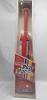 Vtg Eureka Esp 80s Play Vac Kids Toy Vacuum Cleaner Tim Mee Battery Operated NOS • $69.89