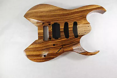 Zebrawood RBM Voyager Body Fits Ibanez (tm) RG And Jem Necks J1333 • $449.99