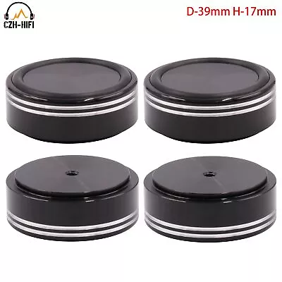 4pcs 39mm Solid Aluminum Isolation Spike Feet Damper Speaker AMP Turntable DAC  • $19.22