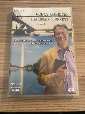 Great American Railroad Journeys Series One Dvd Michael Portillo New Sealed Uk • £24.99