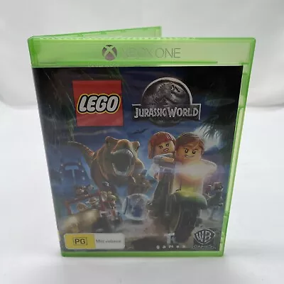 Lego Jurassic World - Microsoft XBOX One Game VGC FREE POSTAGE • $13.45
