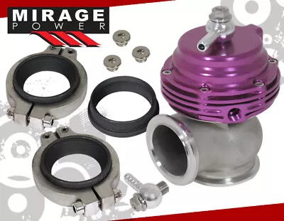 35mm 38mm Race Turbo Steel Compact Wastegate Manifold Mount Purple • $37.99