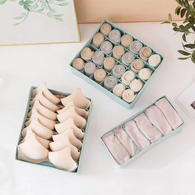 £8.34 • Buy Storage Organizer Drawer Style Mildew-proof Household Socks Organizer Soft