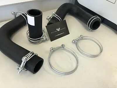 Land Rover Series 2 2a And 3 Double Wire Clips With Hoses (Complete Diesel Set) • $101.17