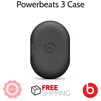 Beats By Dre Powerbeats 3 Wireless Black Rubber Silicone Case Pouch • $17.44