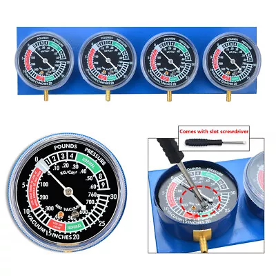 4 Cylinder Carburetor Synchronizer Kit Vacuum Gauge Balancer For Motorcycle Y0C1 • $29.99