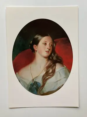 Art Postcard Queen Victoria 1843 F. X. Winterhalter Printed 1987 • £3.75