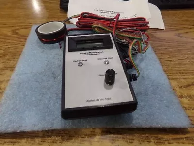 $249.99 • Buy AlphaLabs Inc. Metal Differentiation Magnetometer.  No Model Number.  Unused