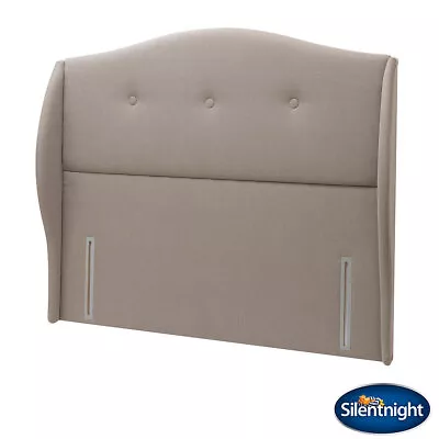 Silentnight Camden Sanstone Fabric Full Height Headboard Super King • £489.99