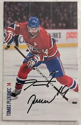  Postcard Montreal Canadiens Nhl Hockey Post Card Tomas Plekanec • $7.35